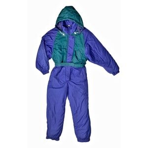 EUC VINTAGE SKI SUIT , UNISEX   SIZE  LARGE..…CHECK MEASUREMENTS